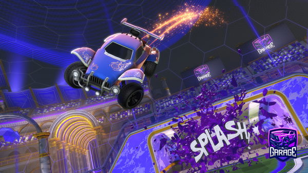 A Rocket League car design from Beweq