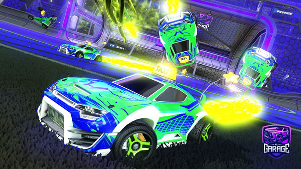 A Rocket League car design from ArmaanDabeast