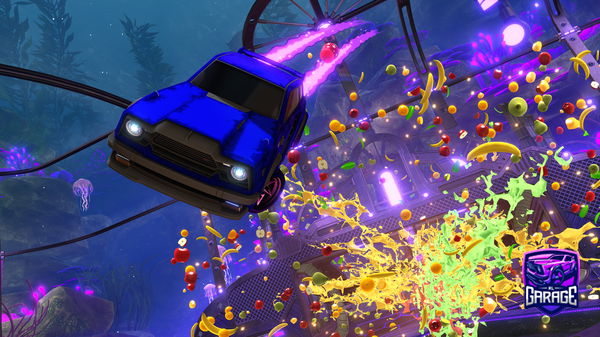 A Rocket League car design from Hela