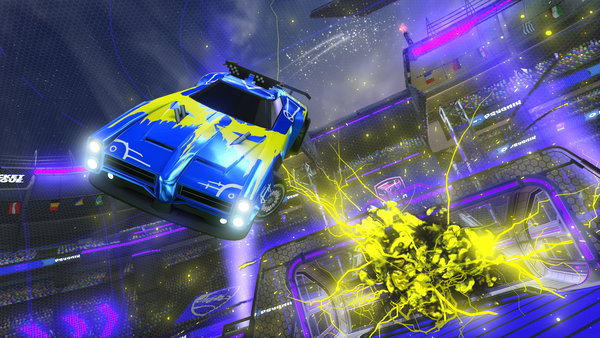 A Rocket League car design from Sunnor