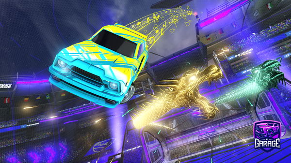 A Rocket League car design from L1lBro