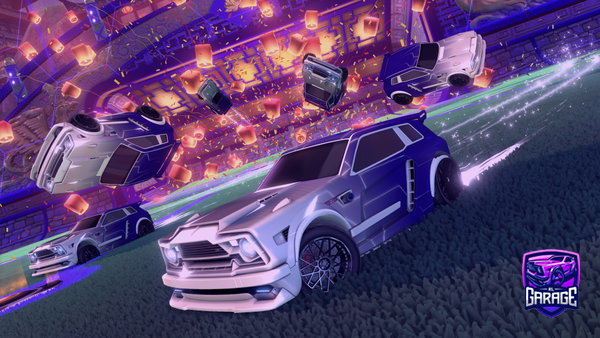 A Rocket League car design from RLRiv