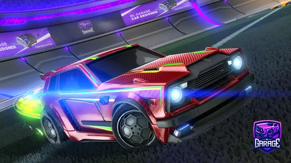 A Rocket League car design from nammcl