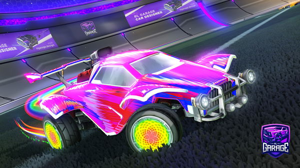 A Rocket League car design from knightyknightly
