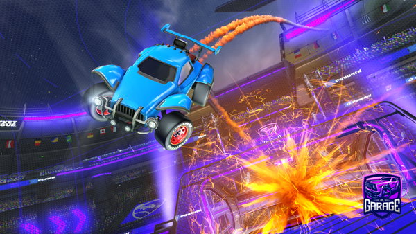 A Rocket League car design from alex0217
