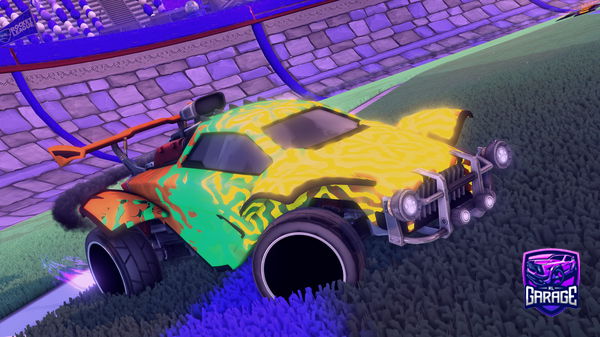 A Rocket League car design from zonixn