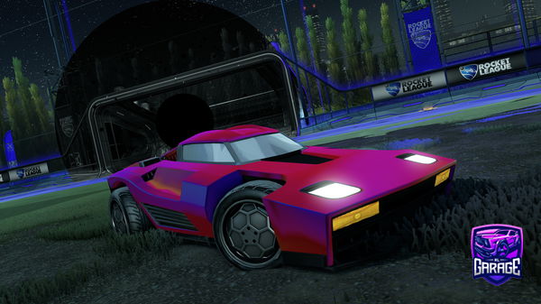 A Rocket League car design from WaterItem