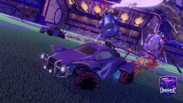 A Rocket League car design from pameh