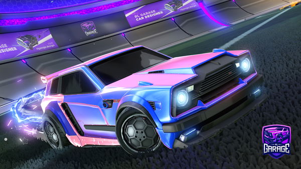 A Rocket League car design from Jamo_1238