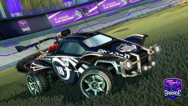 A Rocket League car design from Gor8488