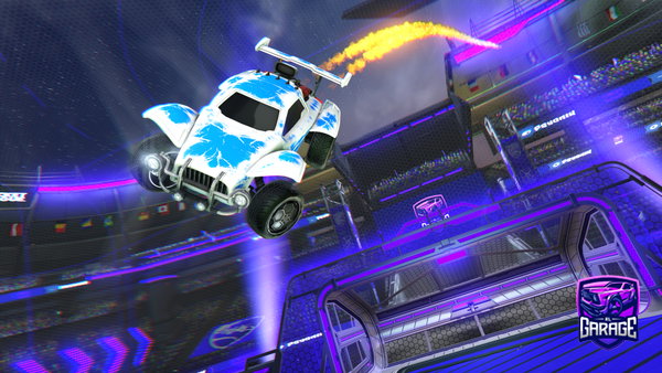 A Rocket League car design from XxRileythestream1