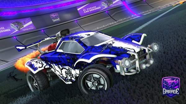 A Rocket League car design from HADES31