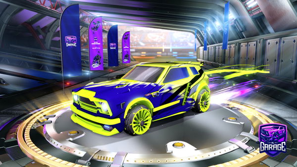 A Rocket League car design from GranJefeTradeFast
