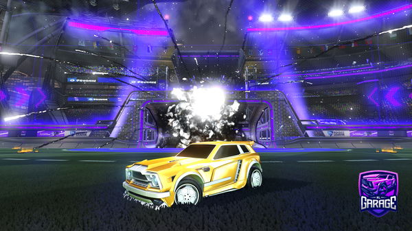 A Rocket League car design from Makkina