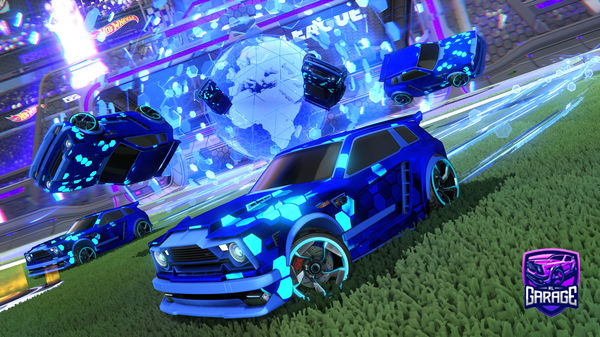 A Rocket League car design from RoadToBlkDuelingDragons