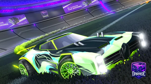 A Rocket League car design from Gar0u