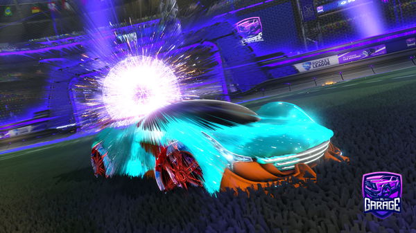 A Rocket League car design from Rocketcam223