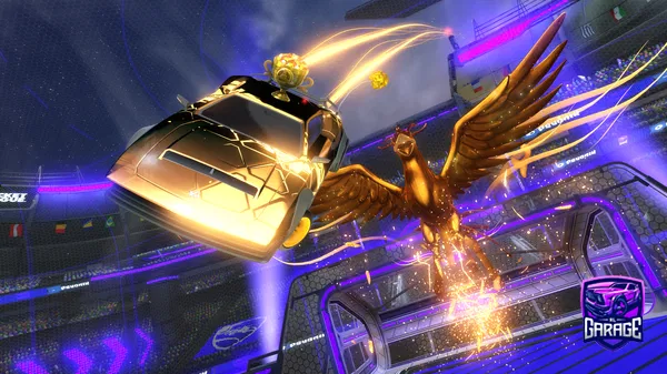 A Rocket League car design from Skiltpadde