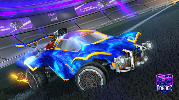 A Rocket League car design from Rocketman8675