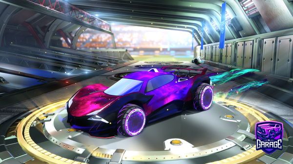 A Rocket League car design from BadAtGames_