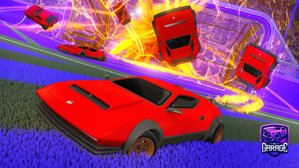 A Rocket League car design from NotAlonsoo