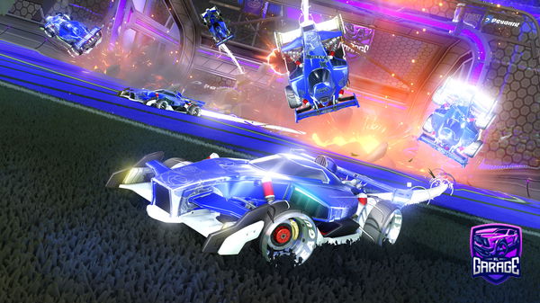 A Rocket League car design from KingHNZ