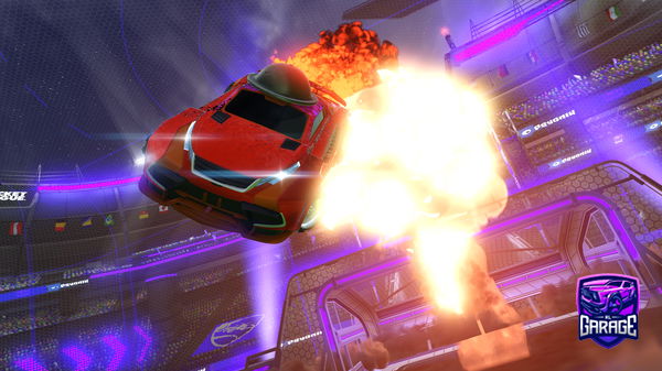 A Rocket League car design from AydAyds