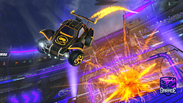 A Rocket League car design from Hahahahaaaaa