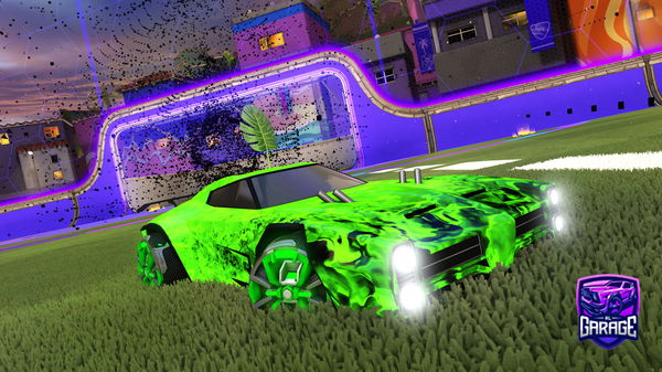 A Rocket League car design from CrazyPlant