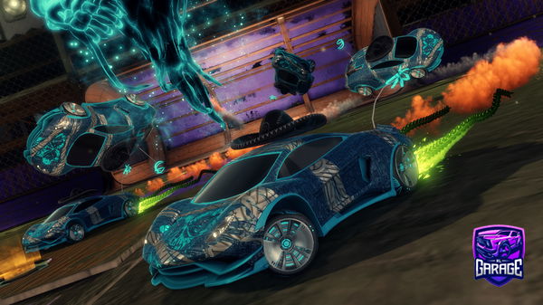 A Rocket League car design from DaceyB