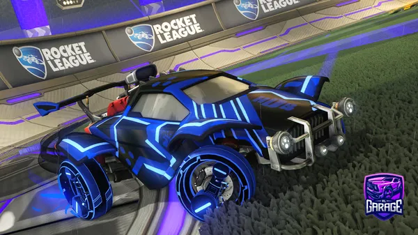 A Rocket League car design from -Goose-