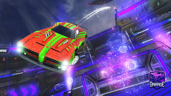 A Rocket League car design from dubbliuz