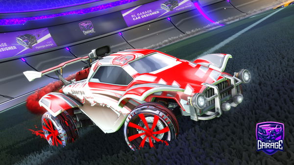 A Rocket League car design from xdWifi