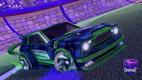 A Rocket League car design from peru_zi