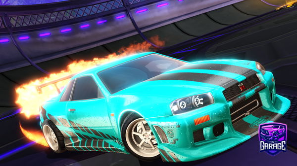 A Rocket League car design from Gizmoutatime