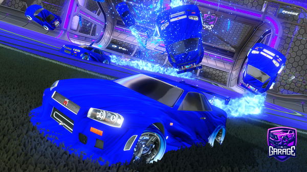 A Rocket League car design from Harlstar07