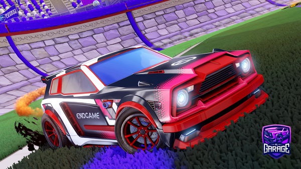 A Rocket League car design from PCH8166