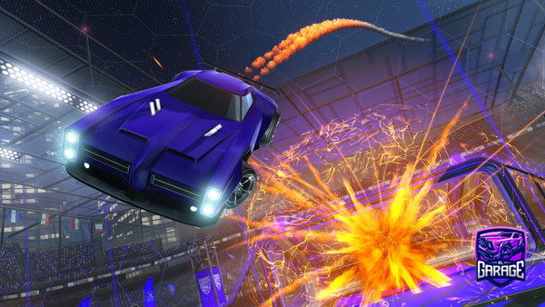 A Rocket League car design from King65446
