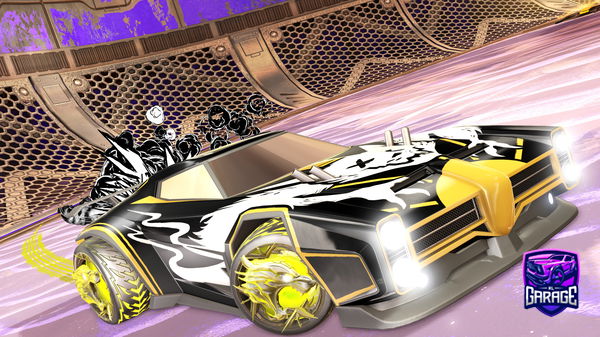 A Rocket League car design from ZAPro77