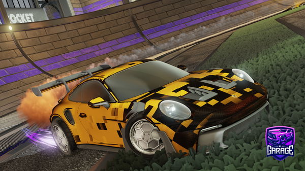 A Rocket League car design from SELDERA