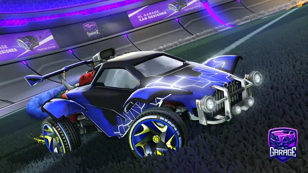 A Rocket League car design from Outburst
