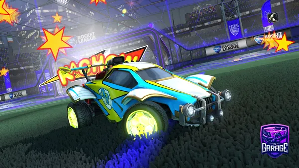 A Rocket League car design from hshj