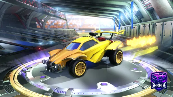 A Rocket League car design from FeeFe3