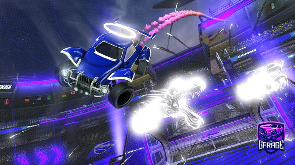 A Rocket League car design from ReplastFN1