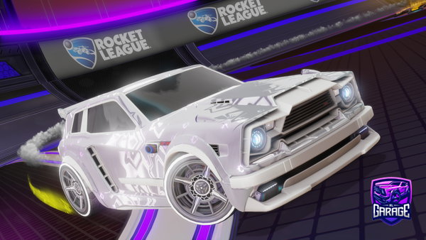 A Rocket League car design from AIdous