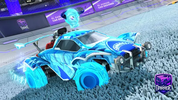 A Rocket League car design from -V3N0M-