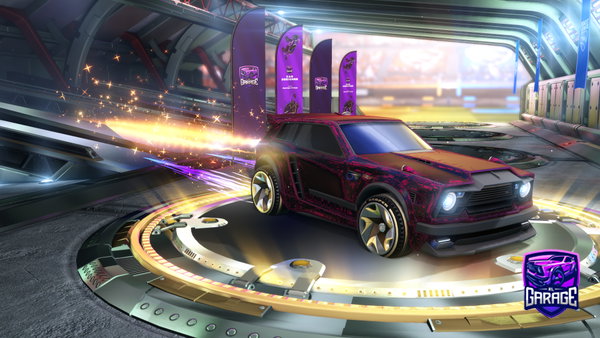 A Rocket League car design from fgqhsns