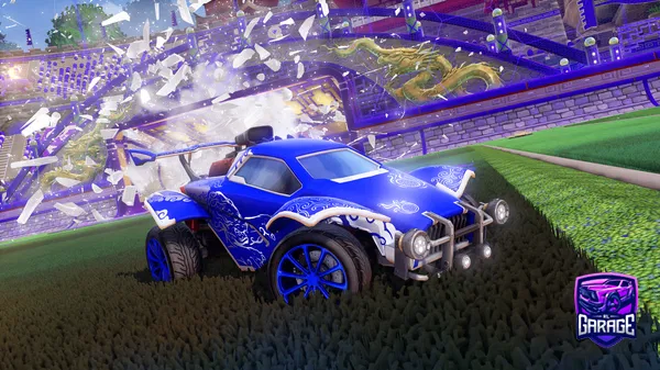A Rocket League car design from LaMurene11
