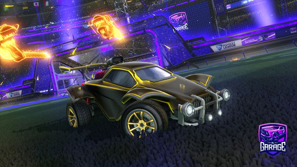 A Rocket League car design from Bzdylus