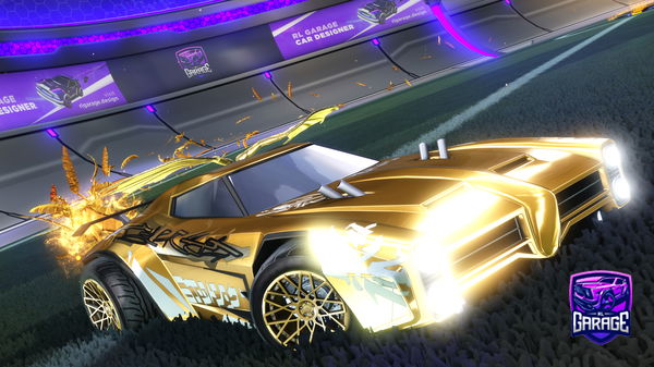 A Rocket League car design from Staticwpn